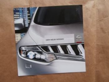 Nissan Murano Z51 Neues Modell Prospekt Juli 2008 NEU