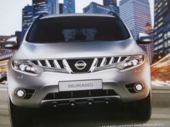 Nissan Murano Z51 Neues Modell Prospekt Juli 2008 NEU