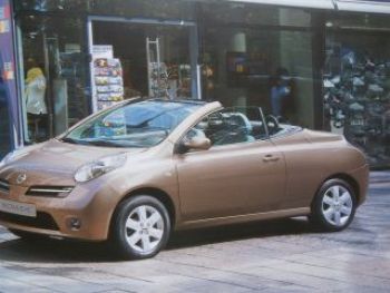 Nissan Micra C+C K12 Prospekt November 2005 Rarität