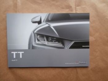 Audi TT Coupé Typ 8S +S Line +Zubehör Juli 2014 NEU