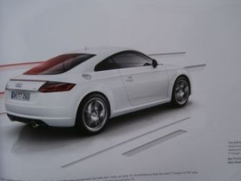 Audi TT Coupé Typ 8S +S Line +Zubehör Juli 2014 NEU