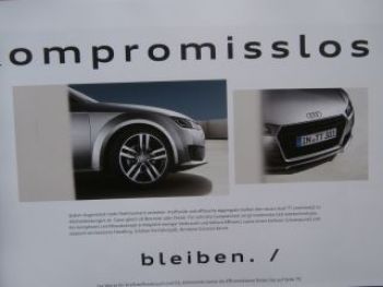 Audi TT Coupé Typ 8S +S Line +Zubehör Juli 2014 NEU