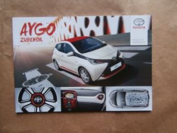 Toyota Aygo Zubehör Prospekt Juli 2014 NEU