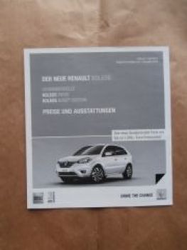 Renault Koleos +Paris +Bose Edition 1.April 2014