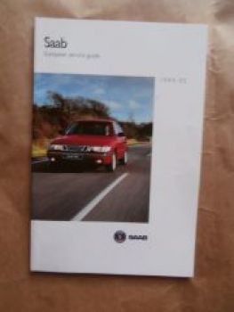 Saab European service gudie Händlverzeichnis 1994-95