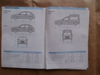 Ford Fiesta Bedienungsanleitung Januar 1996