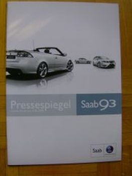 Saab 9-3 Pressespiegel AMI 2008 +Cabriolet NEU