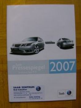 Saab Pressespiegel Einführung 9-3 2007 NEU