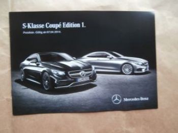 Mercedes Benz S-Klasse Coupé Edition1 C117 7.April 2014