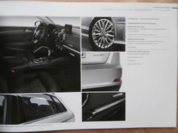 Audi A3 Sportback e-tron Prospekt Juli 2014 NEU