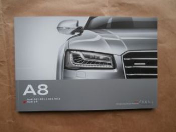 Audi A8 +L +W12 +S8 D4 4H April 2014 +exclusive NEU