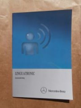 Mercedes Benz Linguatronic Zusatzanleitung R172 März 2011