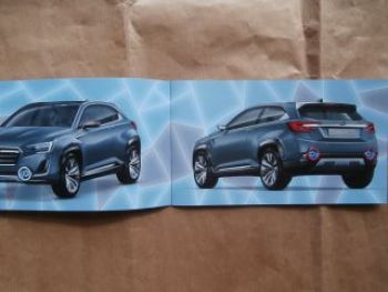 Subaru Viziv2 concept Prospekt NEU Rarität