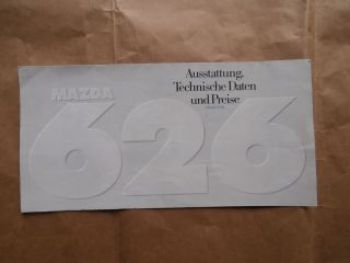 Mazda 626 Fließheck Coupé Oktober 1984