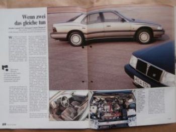 AMS 7/1987 Legend vs. Lancia Thema V6 Sonderdruck