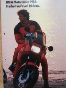 BMW K100LT RT RS K75 S C R100RT RS GS R80GS RT R65 8/1987