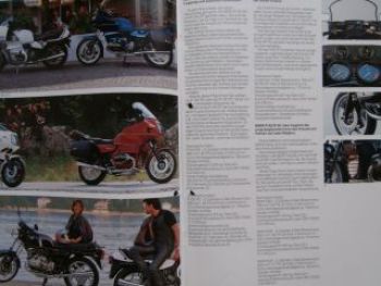 BMW K100LT RT RS K75 S C R100RT RS GS R80GS RT R65 8/1987