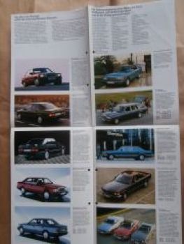 Mercedes Benz PKW W201 W124 W123 W126 R107 11/1985