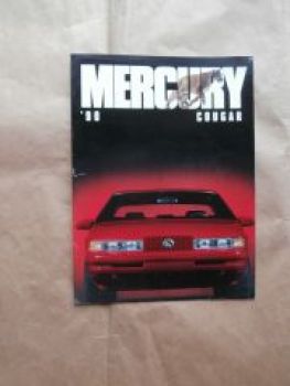 Mercury "90 Cougar LS XR7 Brochure Katalog