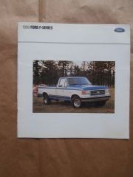 Ford F-Series 1990 2WD 4WD Brochure Katalog