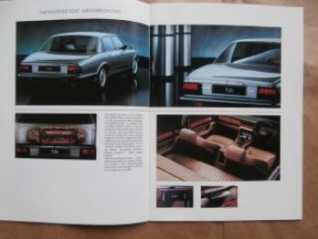 Jaguar XJ6 Sovereign Daimler XJ-S Deutscher Prospekt