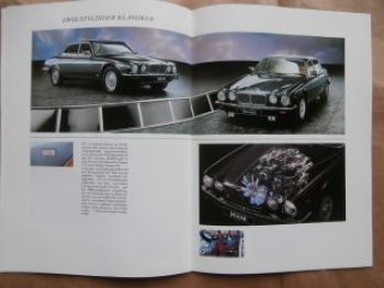 Jaguar XJ6 Sovereign Daimler XJ-S Deutscher Prospekt