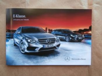 Mercedes Benz E-Klasse Limousine +T-Modell BR212 9/2014