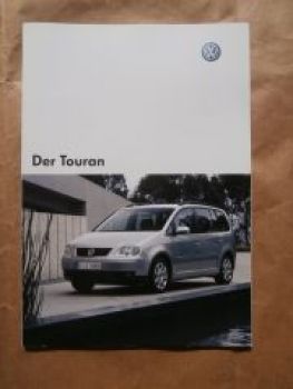 VW Touran +Highline Typ 1T1 Prospekt Mai 2004 +Preisliste