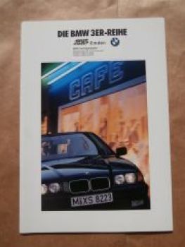 BMW 316i 318i 320i 325i E36 Limousine März 1992