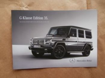 Mercedes Benz G-Klasse Edition 35 BR463 August 2014 NEU