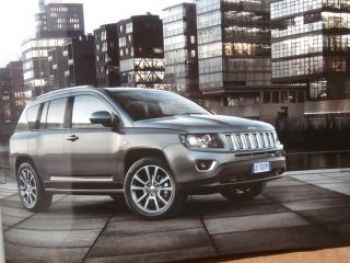 Jeep Compass CRD 4x2 4x4 Prospekt Juli 2013 NEU