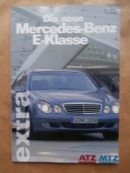 ATZ MTZ neue Mercedes Benz E-Klasse W211 Sonderheft