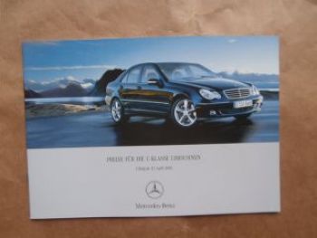 Mercedes Benz C-Klasse Limousinen W203 12.April 2006