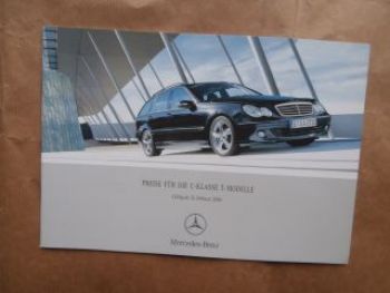 Mercedes Benz C-Klasse T-Modelle W203 13.Februar 2006