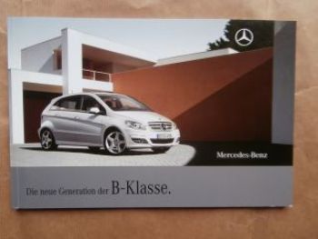 Mercedes Benz B-Klasse BR246 Dezember 2008 NEU