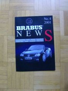 Brabus News 4/2001 Prospekt IAA 2001 6.7V12 W220