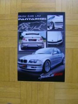 DE Motorsport BMW E46 Pantarhei Prospekt NEU