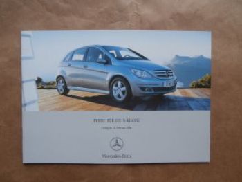 Mercedes Benz B-Klasse W245 B180CDI B200CDI B150,B170