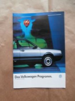 VW Programm  Polo Fox,Golf2 GT,Golf Cabriolet,Jetta,Scirocco 16V