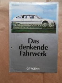 Citroen das denkende Fahrwerk CX GSA