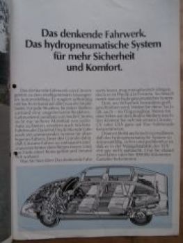 Citroen das denkende Fahrwerk CX GSA