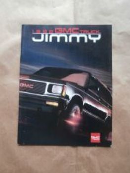 GMC Truck Jimmy 1992 Brochure