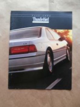 Ford Thunderbird 1992 Brochure USA