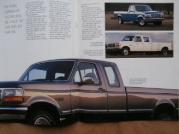 Ford F-Series 1992 Brochure Katalog