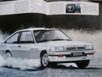 Opel Manta GSi +Exclusiv September 1987