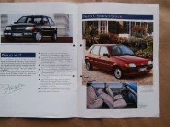 Ford Fiesta C +S CLX XR2i Prospekt