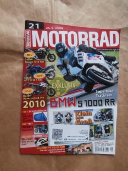 Motorrad 21/2009 Victory Hammer S,Vergleichstest BMW R1200GS vs. F800GS,