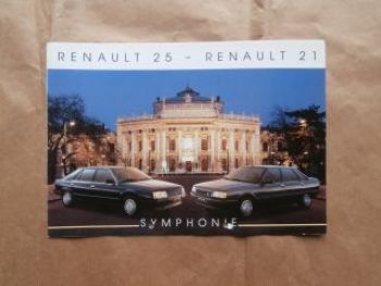 Renault 25 Symphonie + R21 Symphonie GTL GTS Kat GTD
