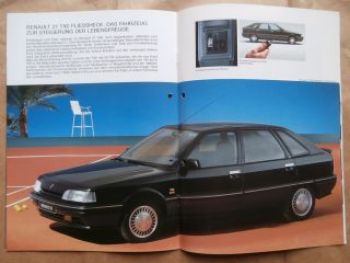 Renault 21 TL Kat GTL GTS TXE GTD Turbo D August 1989