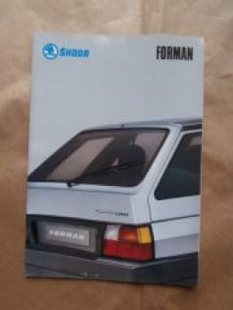 Skoda Forman Praktik Prospekt